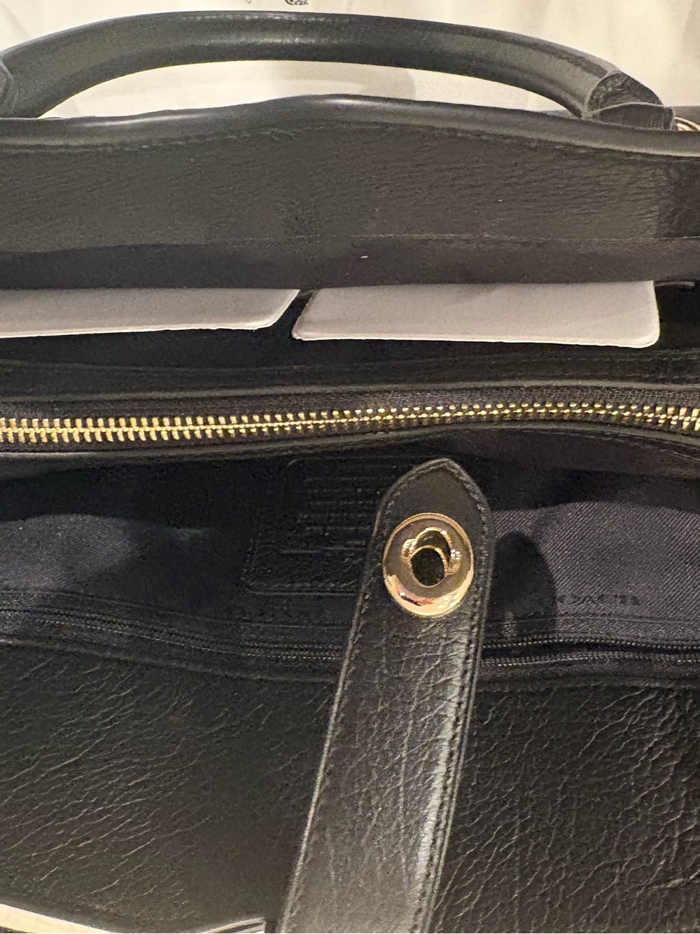 Coach Black Pebbled Leather Satchel with Gold Hardware
Nwts - Picture 10 of 10